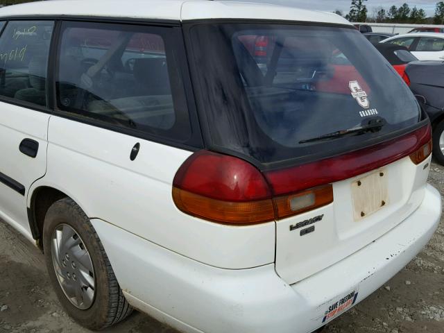 4S3BK4956W8309572 - 1998 SUBARU LEGACY POS WHITE photo 10