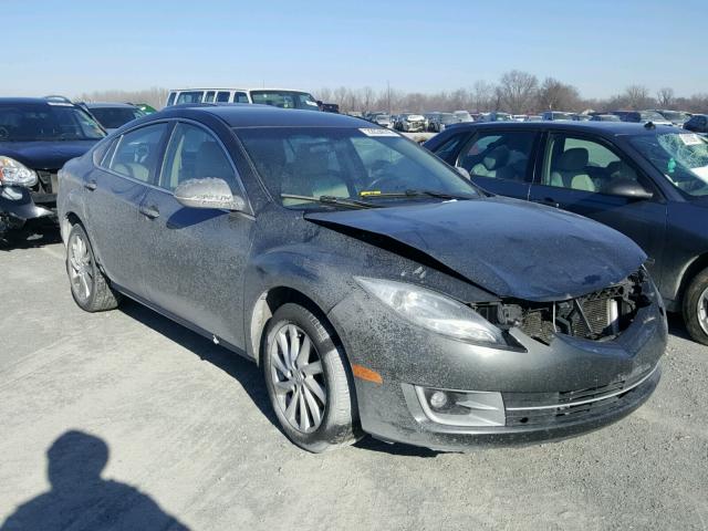 1YVHZ8DH2C5M13417 - 2012 MAZDA 6 I GRAY photo 1