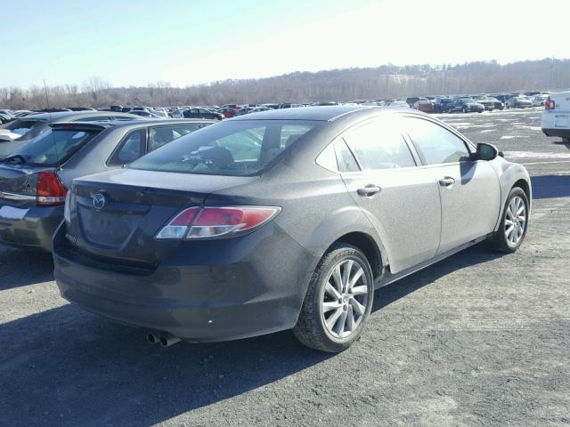 1YVHZ8DH2C5M13417 - 2012 MAZDA 6 I GRAY photo 4