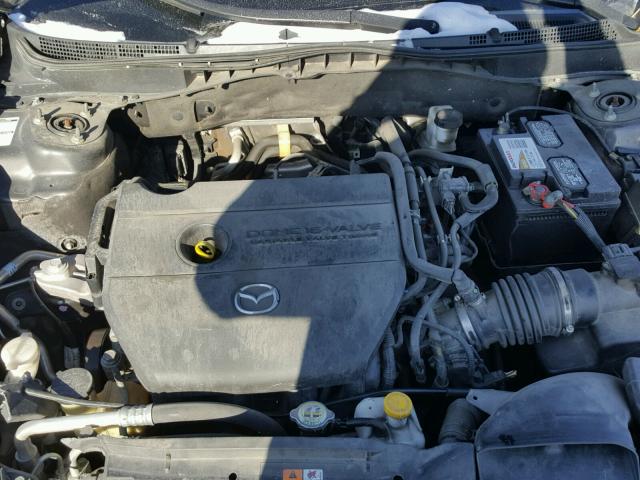 1YVHZ8DH2C5M13417 - 2012 MAZDA 6 I Сұр фото 7