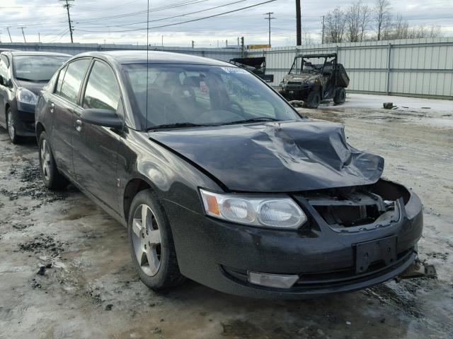 1G8AL55F77Z149012 - 2007 SATURN ION LEVEL BLACK photo 1