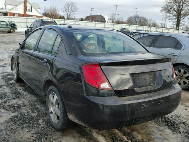 1G8AL55F77Z149012 - 2007 SATURN ION LEVEL BLACK photo 3