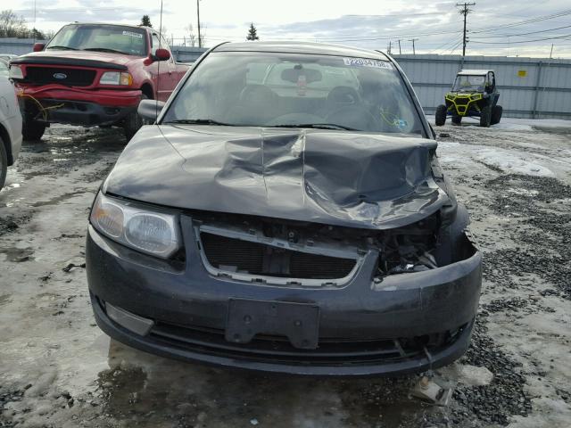 1G8AL55F77Z149012 - 2007 SATURN ION LEVEL BLACK photo 9