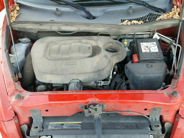 3GNBABDBXAS585796 - 2010 CHEVROLET HHR LT RED photo 7