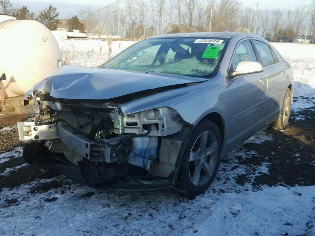 1G1ZC5E15BF354215 - 2011 CHEVROLET MALIBU 1LT SILVER photo 2