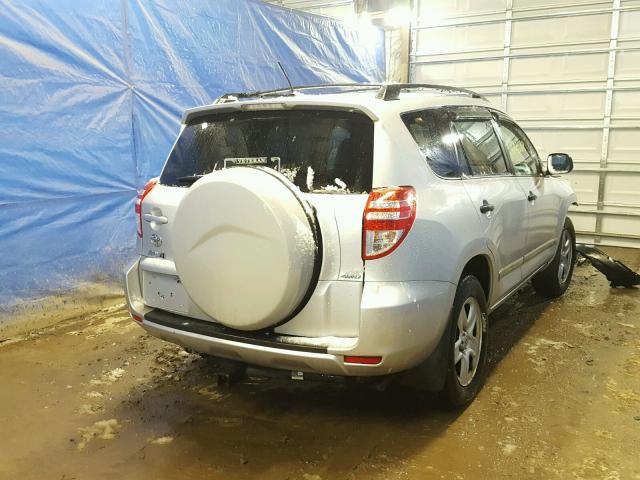 JTMBF4DV3BD042730 - 2011 TOYOTA RAV4 SILVER photo 4