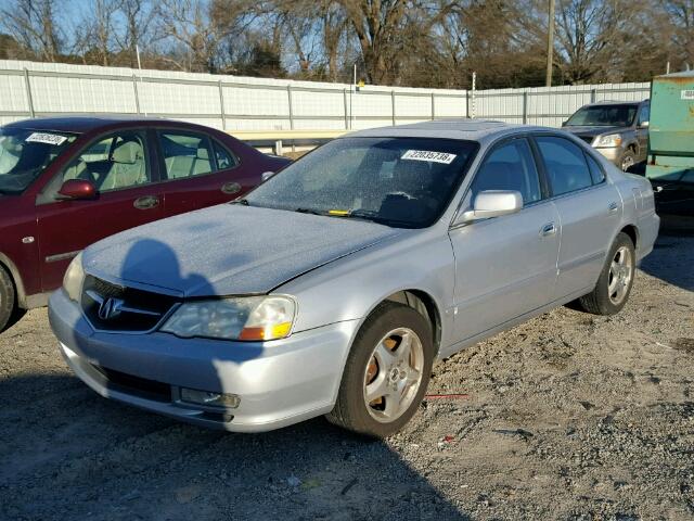 19UUA56663A017358 - 2003 ACURA 3.2TL SILVER photo 2