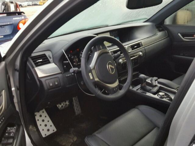 JTHBE1BL8FA002457 - 2015 LEXUS GS 350 SILVER photo 9