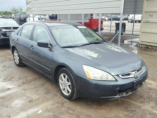 1HGCM66864A095781 - 2004 HONDA ACCORD EX GREEN photo 1