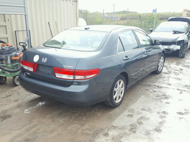 1HGCM66864A095781 - 2004 HONDA ACCORD EX GREEN photo 4