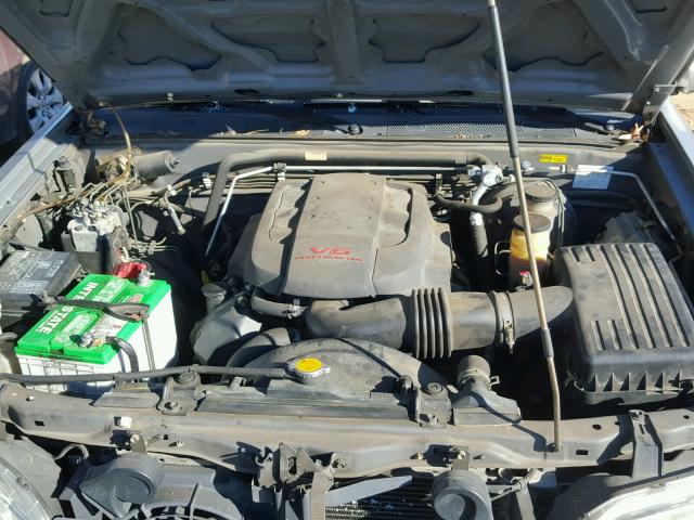 4S2DE58Y144602306 - 2004 ISUZU AXIOM XS Boz foto 7