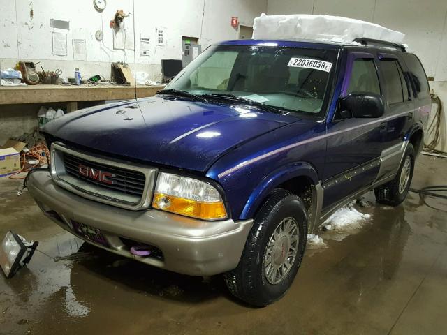 1GKDT13W1Y2305087 - 2000 GMC JIMMY / EN BLUE photo 2