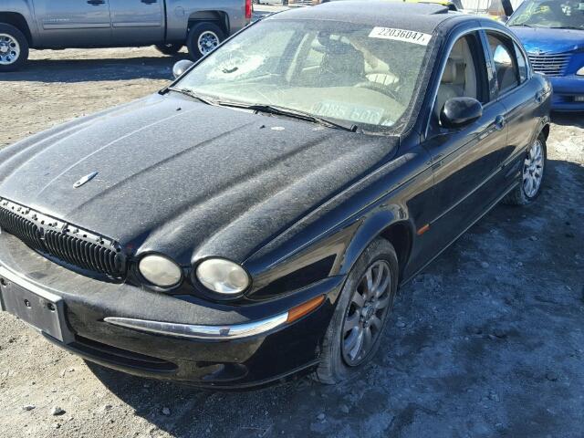 SAJEA51D83XD02203 - 2003 JAGUAR X-TYPE 2.5 BLACK photo 2