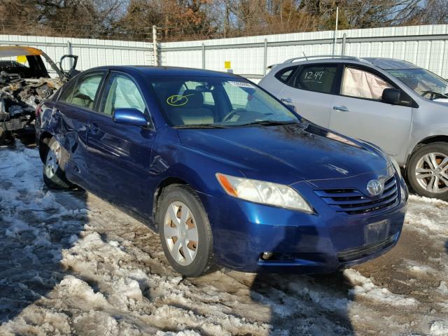 4T1BE46K57U145320 - 2007 TOYOTA CAMRY NEW BLUE photo 1