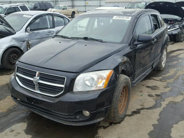 1B3HB48B17D154537 - 2007 DODGE CALIBER SX BLACK photo 2