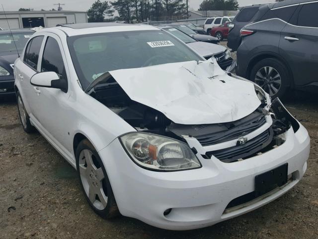 1G1AT58H697265988 - 2009 CHEVROLET COBALT LT WHITE photo 1