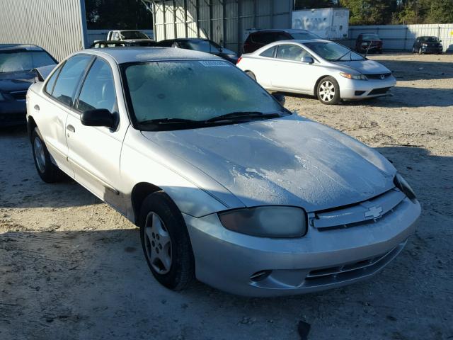 1G1JC52F537181885 - 2003 CHEVROLET CAVALIER SILVER photo 1