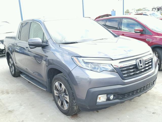 5FPYK2F60HB009354 - 2017 HONDA RIDGELINE GRAY photo 1