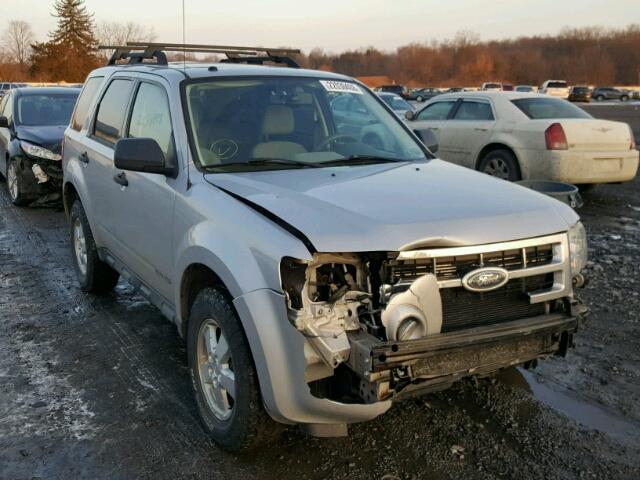 1FMCU93Z38KC07624 - 2008 FORD ESCAPE XLT SILVER photo 1