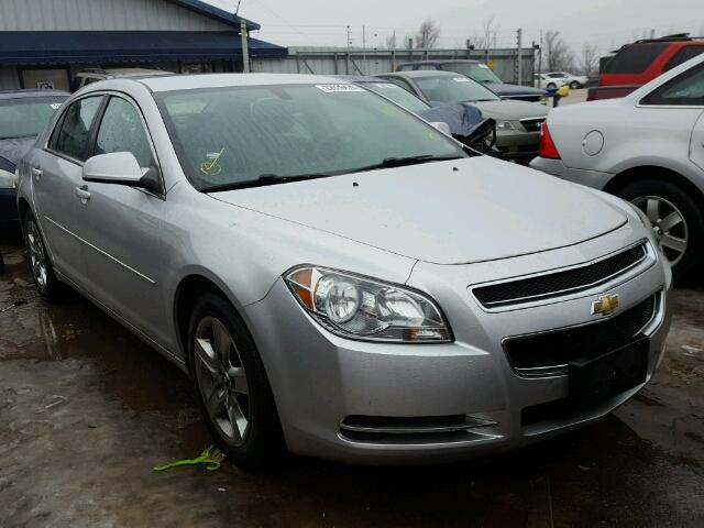 1G1ZC5EB7AF244581 - 2010 CHEVROLET MALIBU 1LT SILVER photo 1