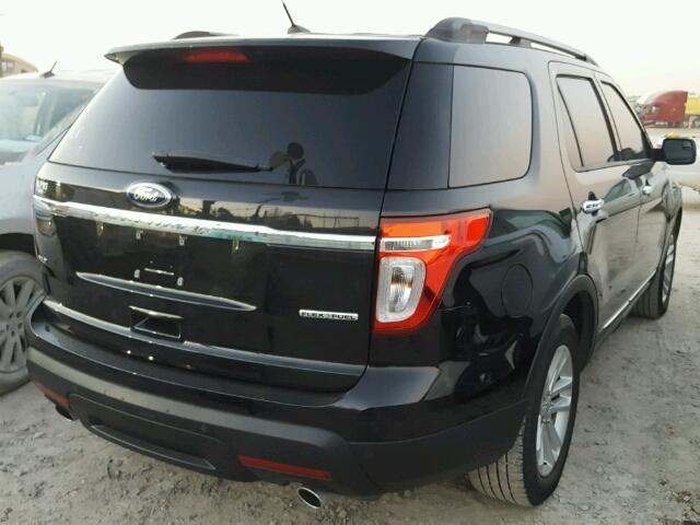 1FM5K7D8XFGB58592 - 2015 FORD EXPLORER X BLACK photo 4