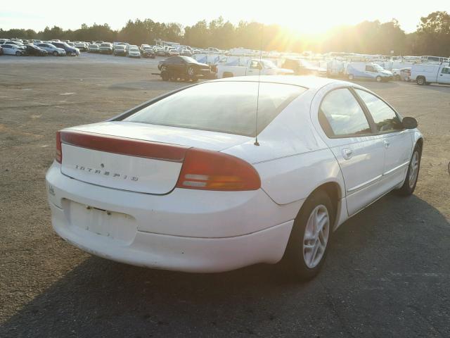 2B3HD46R7WH127807 - 1998 DODGE INTREPID WHITE photo 4