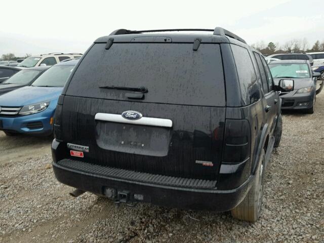 1FMEU73E57UB50873 - 2007 FORD EXPLORER X BLACK photo 4