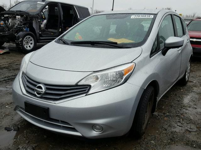 3N1CE2CP6FL429094 - 2015 NISSAN VERSA NOTE SILVER photo 2