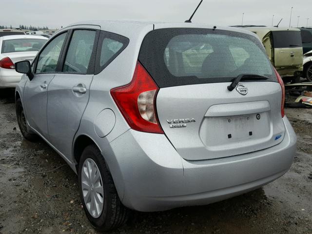 3N1CE2CP6FL429094 - 2015 NISSAN VERSA NOTE SILVER photo 3