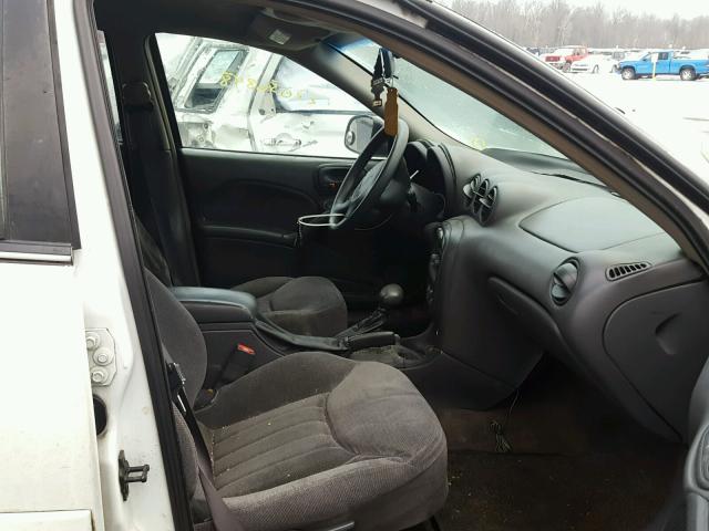 1G2NE52T3XC564394 - 1999 PONTIAC GRAND AM S თეთრი ფოტო 5