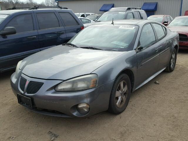 2G2WS542651147713 - 2005 PONTIAC GRAND PRIX GRAY photo 2