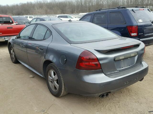 2G2WS542651147713 - 2005 PONTIAC GRAND PRIX GRAY photo 3