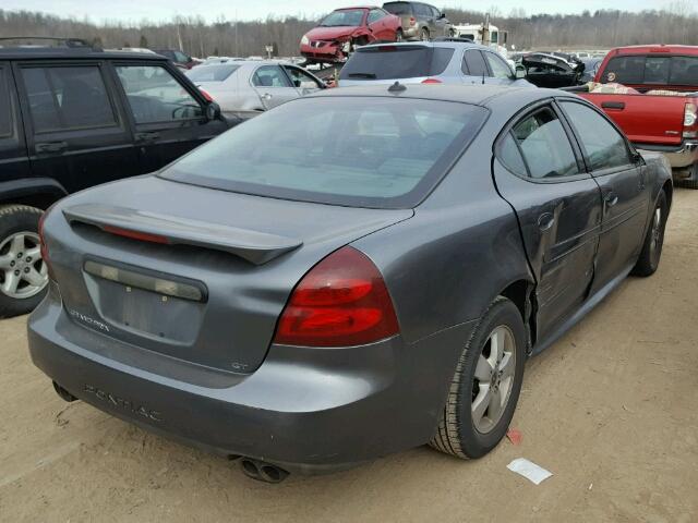 2G2WS542651147713 - 2005 PONTIAC GRAND PRIX GRAY photo 4