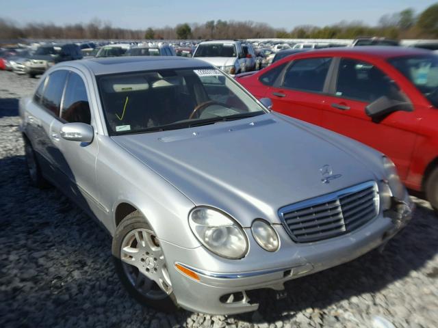 WDBUF56J16A763188 - 2006 MERCEDES-BENZ E 350 SILVER photo 1