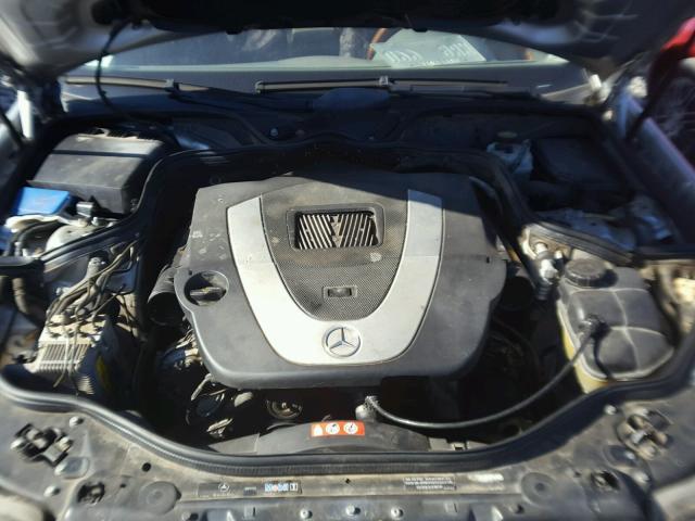 WDBUF56J16A763188 - 2006 MERCEDES-BENZ E 350 SILVER photo 7