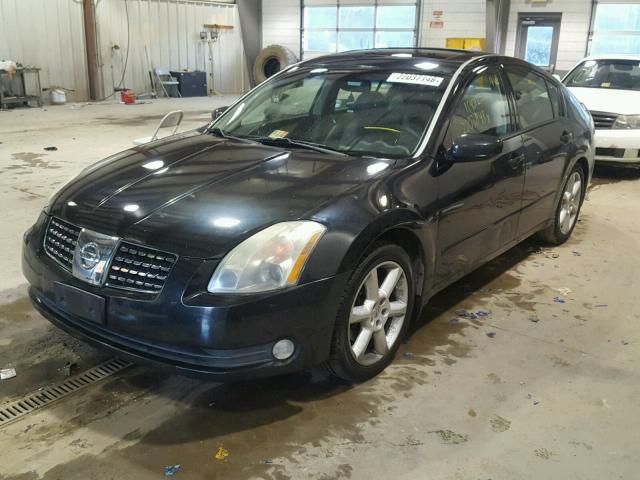 1N4BA41E16C821497 - 2006 NISSAN MAXIMA SE BLACK photo 2