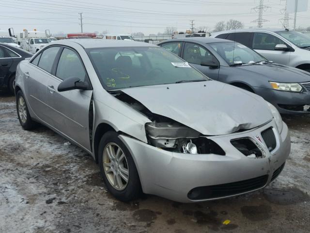 1G2ZG558364121271 - 2006 PONTIAC G6 SE1 SILVER photo 1