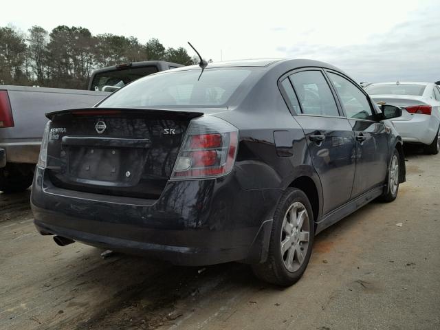 3N1AB6AP2CL700108 - 2012 NISSAN SENTRA 2.0 BLACK photo 4