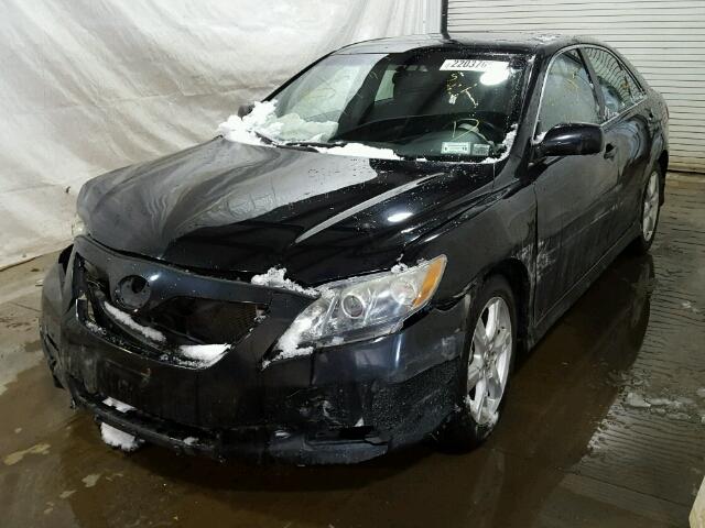 4T1BE46K69U892475 - 2009 TOYOTA CAMRY BASE BLACK photo 2