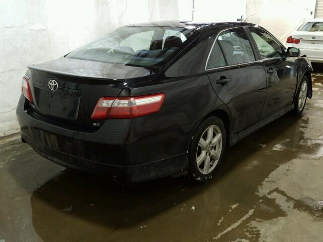 4T1BE46K69U892475 - 2009 TOYOTA CAMRY BASE BLACK photo 4