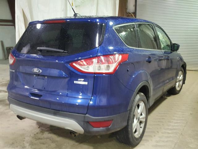 1FMCU0GX7EUB25710 - 2014 FORD ESCAPE SE BLUE photo 4