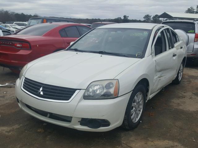 4A3AB36F29E005919 - 2009 MITSUBISHI GALANT ES WHITE photo 2