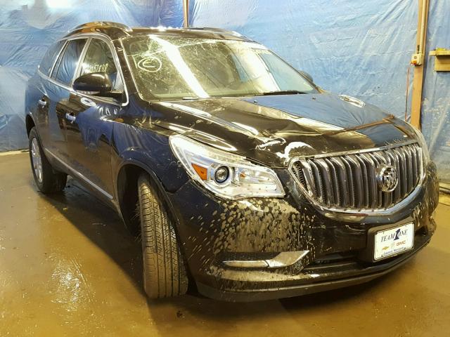 5GAKVBKD8HJ345662 - 2017 BUICK ENCLAVE BLACK photo 1