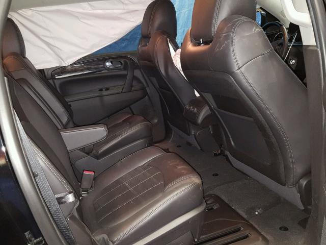 5GAKVBKD8HJ345662 - 2017 BUICK ENCLAVE BLACK photo 6