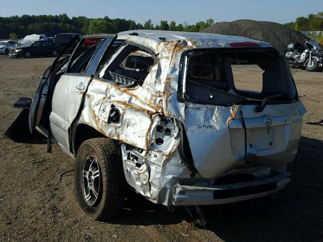 JTEGD21A640098555 - 2004 TOYOTA HIGHLANDER SILVER photo 3