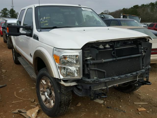 1FT7W2BT8CEA05020 - 2012 FORD F250 SUPER WHITE photo 1