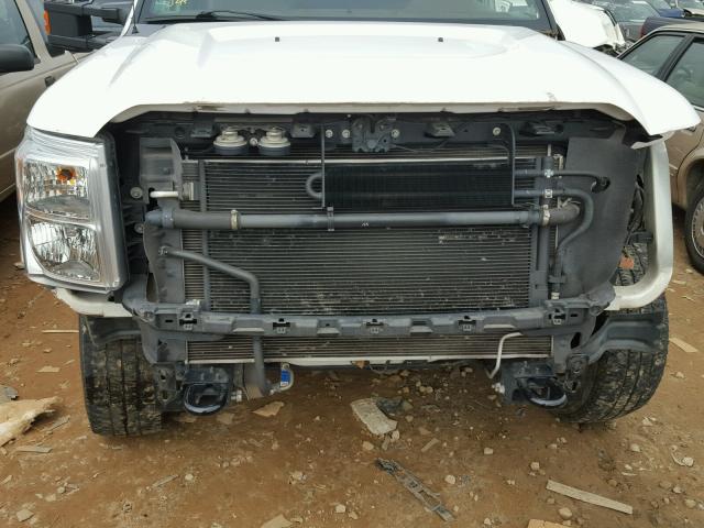 1FT7W2BT8CEA05020 - 2012 FORD F250 SUPER WHITE photo 9