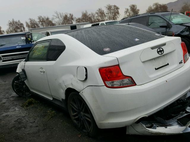 JTKJF5C73D3065866 - 2013 TOYOTA SCION TC WHITE photo 3