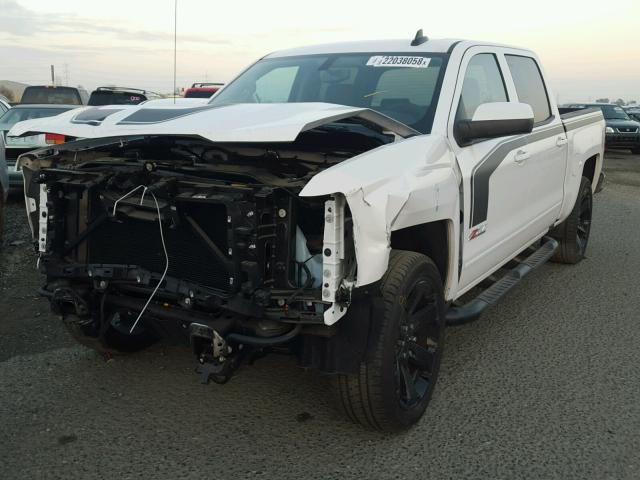 3GCUKREC3HG487320 - 2017 CHEVROLET SILVERADO WHITE photo 2