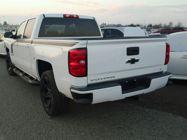 3GCUKREC3HG487320 - 2017 CHEVROLET SILVERADO WHITE photo 3